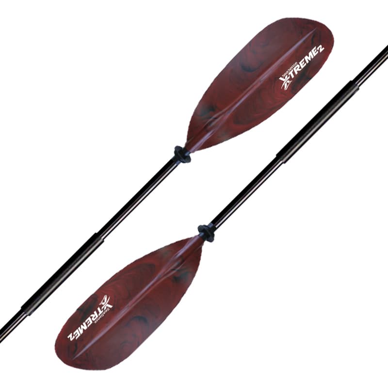 X-Treme 2 Kayak Paddle (Red/Black, Length 96")
