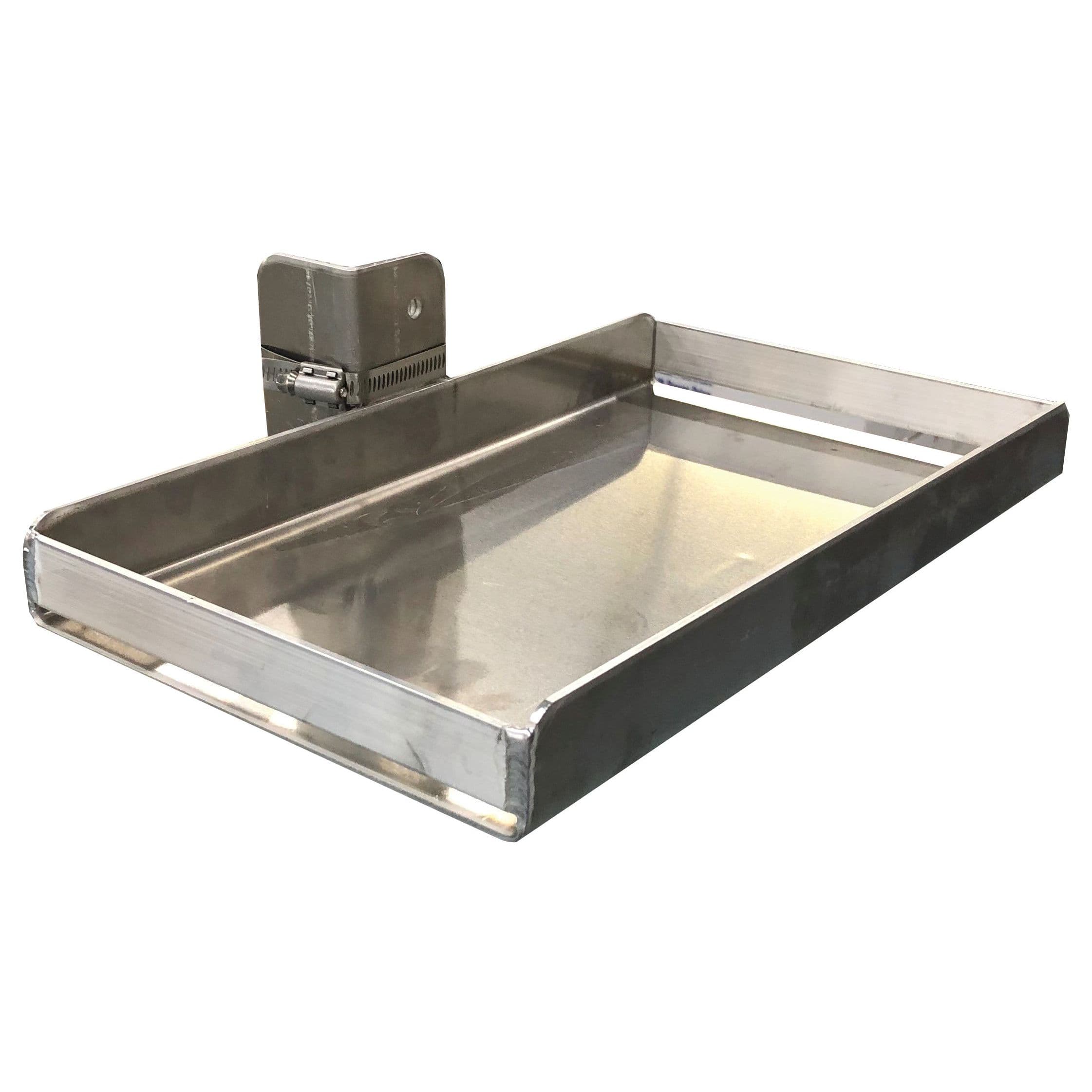 Single Aluminum Battery Tray - Post Mount