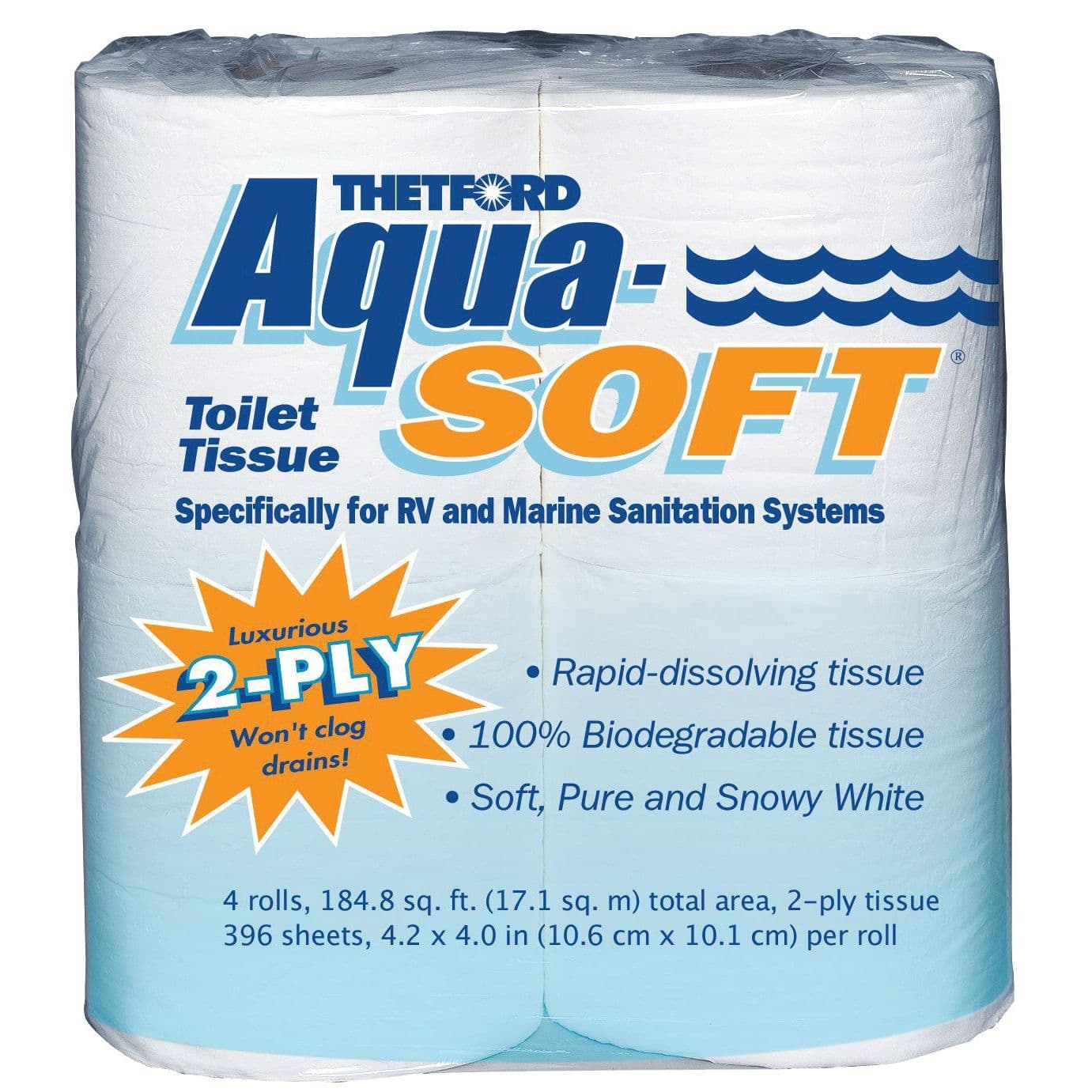 AQUA SOFT TISSUE 4 PACK