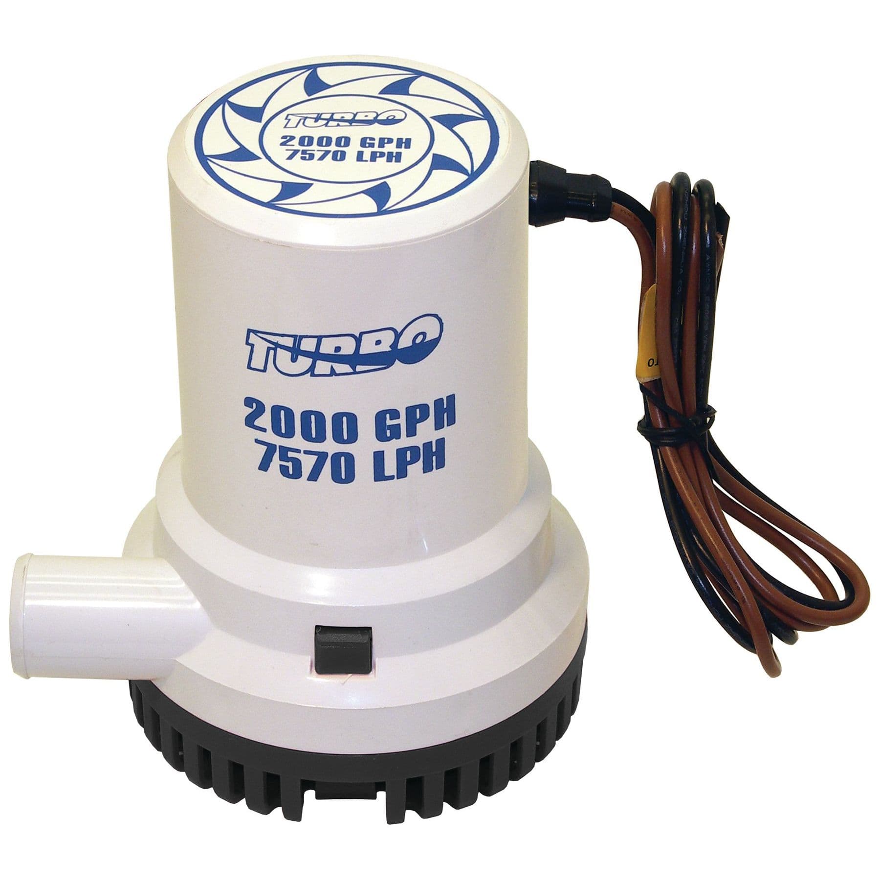 High Output Non-Automatic Submersible Bilge Pump (2,000 GPH)