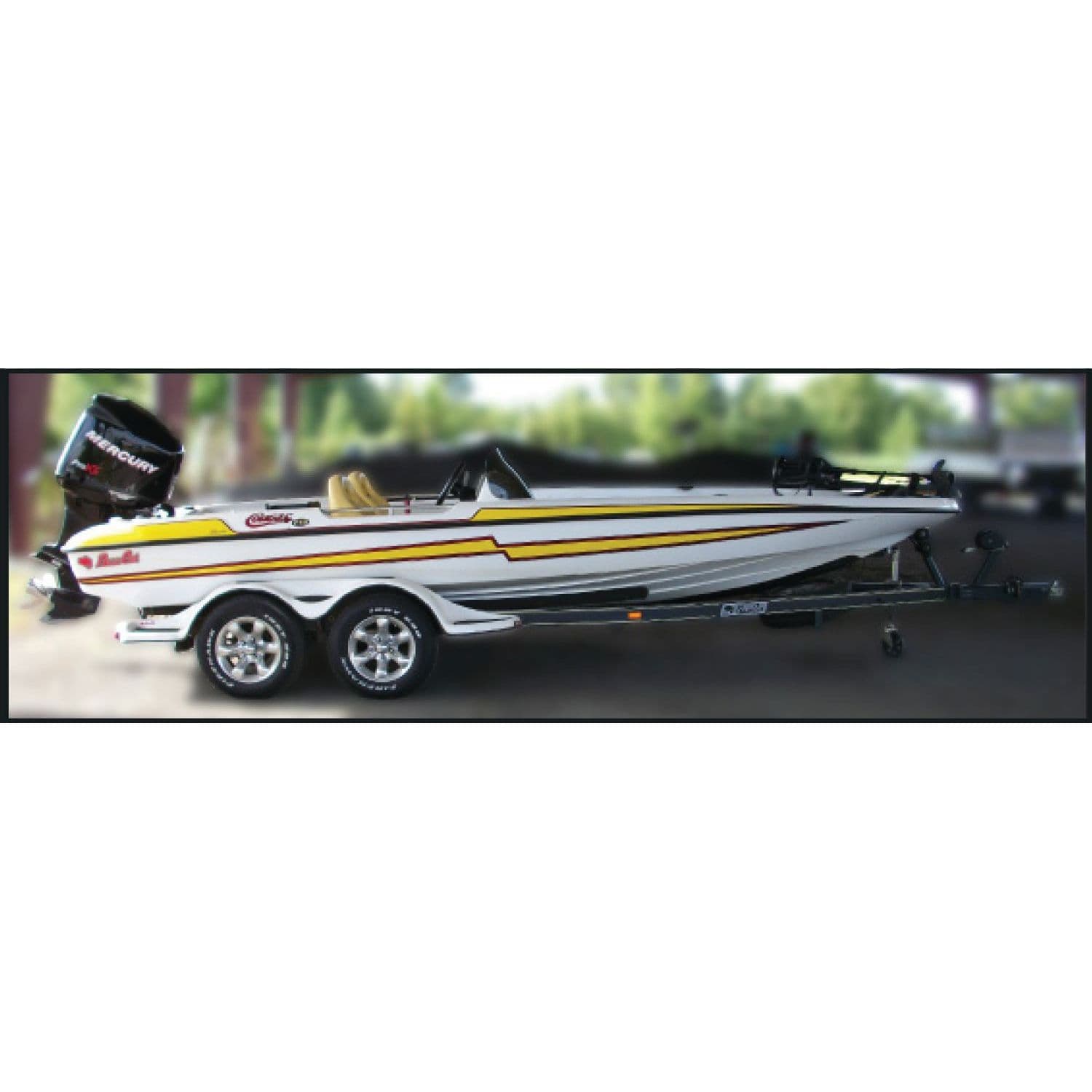 Tournament Style Bass Boat Cover 18’ 2” x 88” (Red)