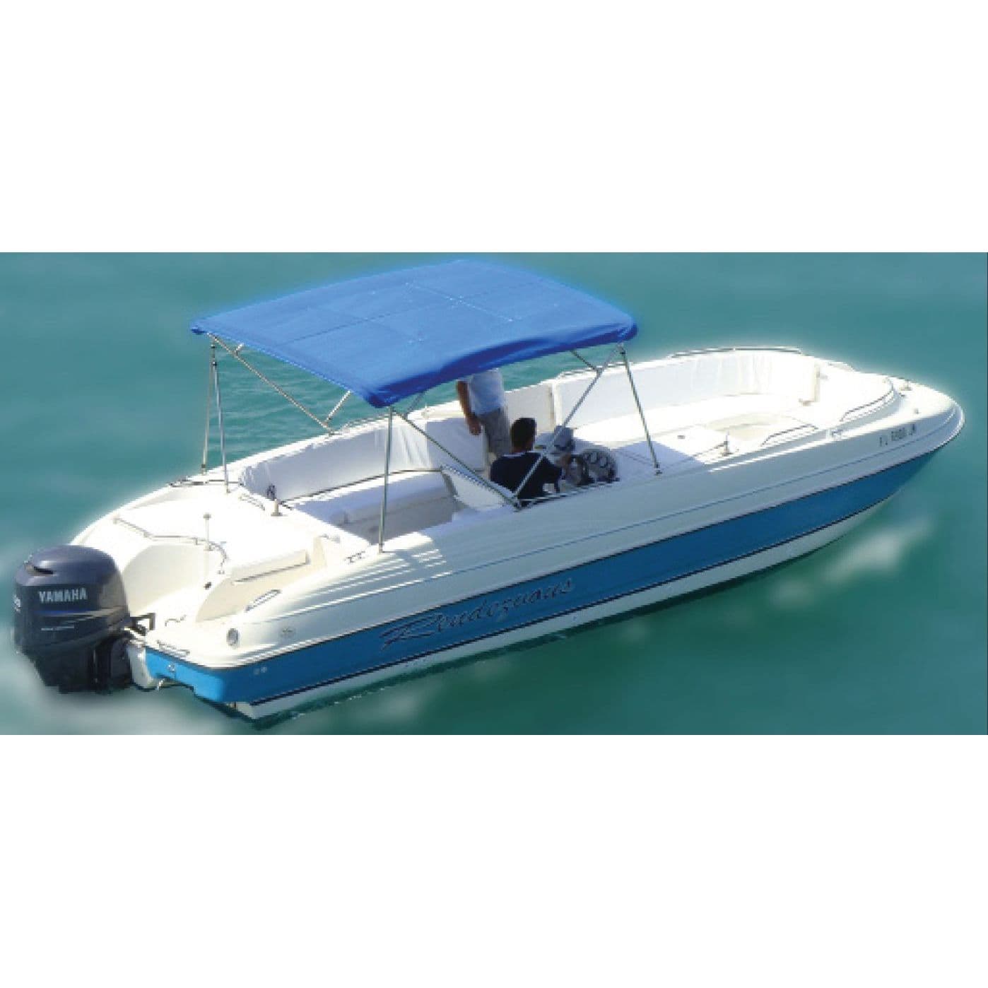 New Style Family Deck Boat Cover 21’ 6” x 102” (Burgundy)