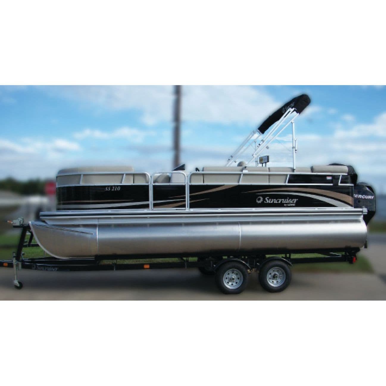 Pontoon Boat Cover 17’-20’ x 96” (Mt. Rock)