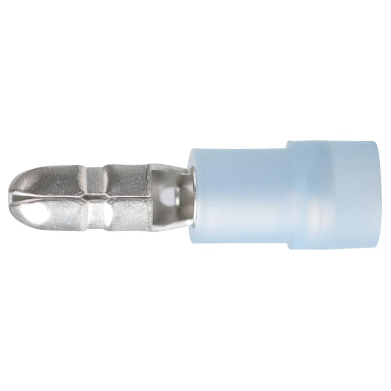 Nylon Male Snap Plug - AWG 16-14, Color Blue