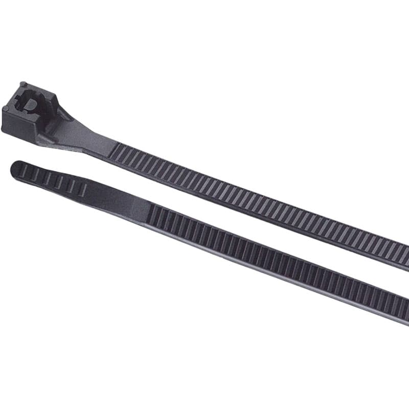 Black Standard Cable Ties (Length 4")