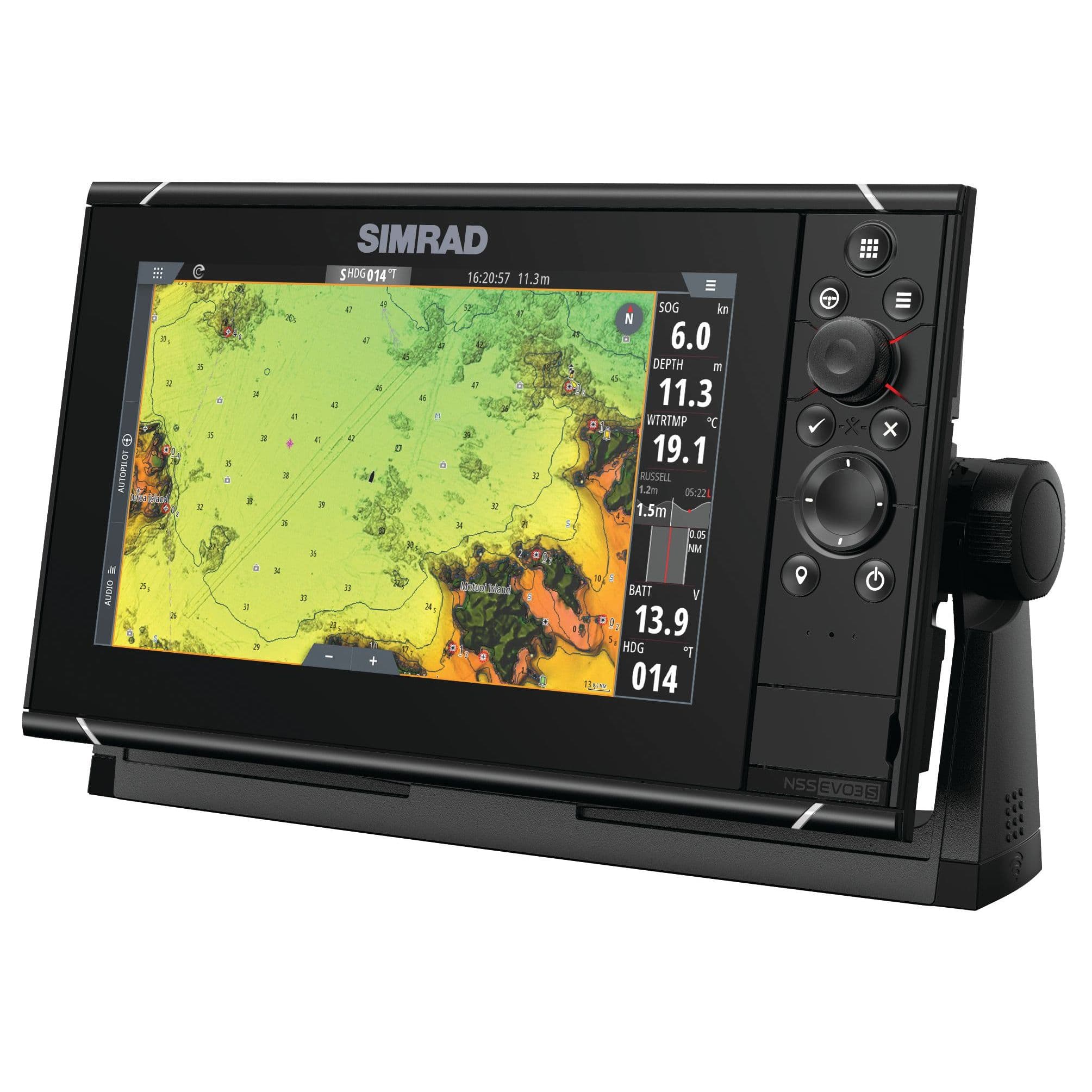 Nss9 Evo3S Chartplotter & Fishfinder with C-Map Insight Charts