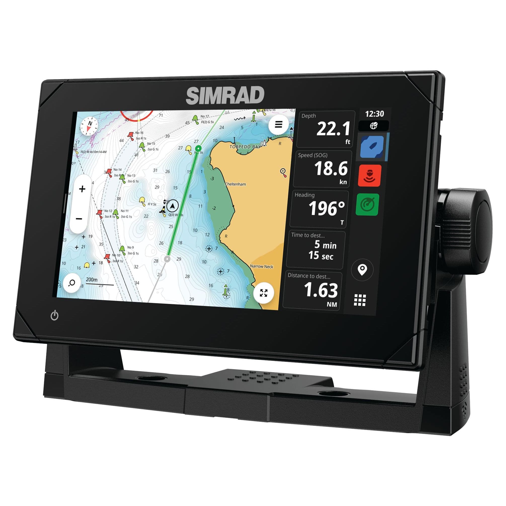 NSX™ 3007 Smart Chartplotter & Fishfinder with HDI Transducer