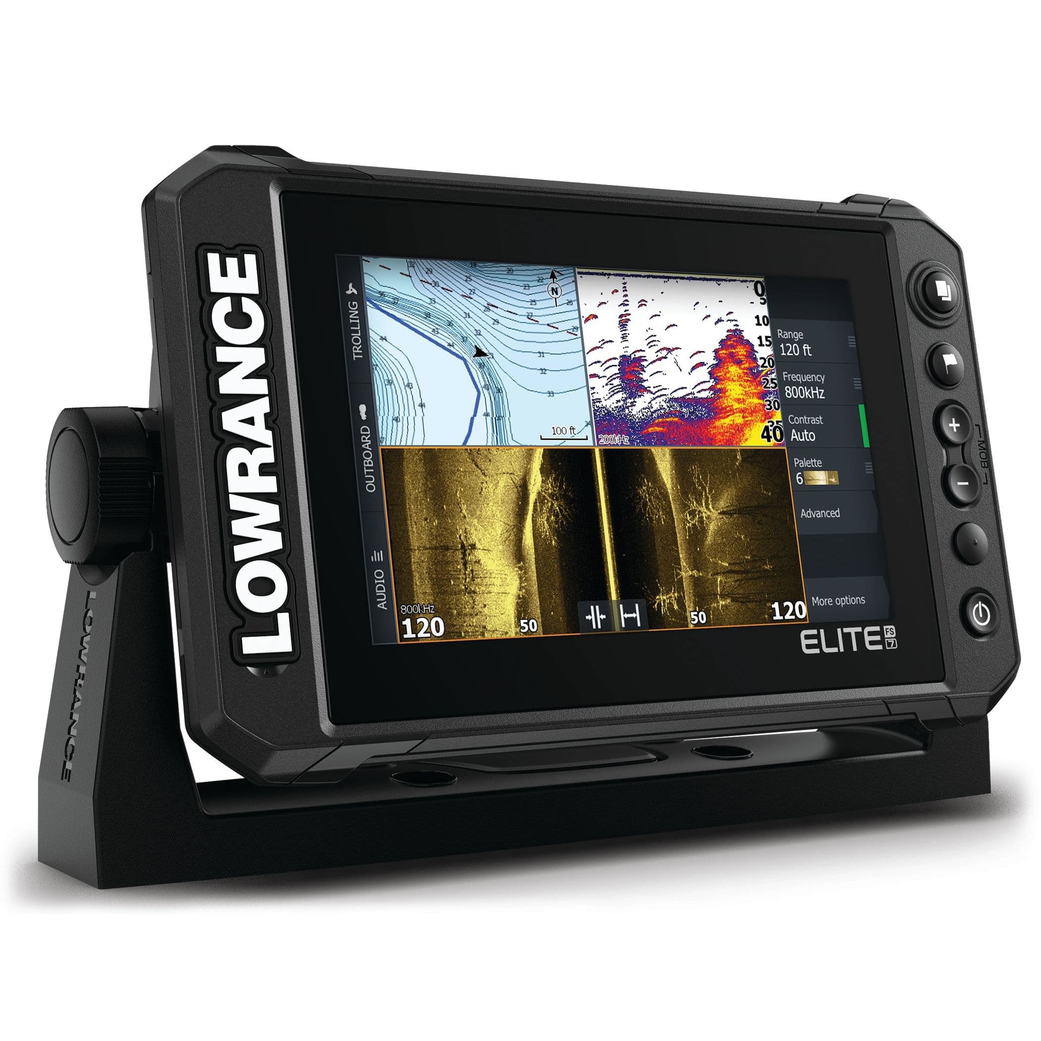 Elite FS 7 Fishfinder/Chartplotter with HDI Transducer