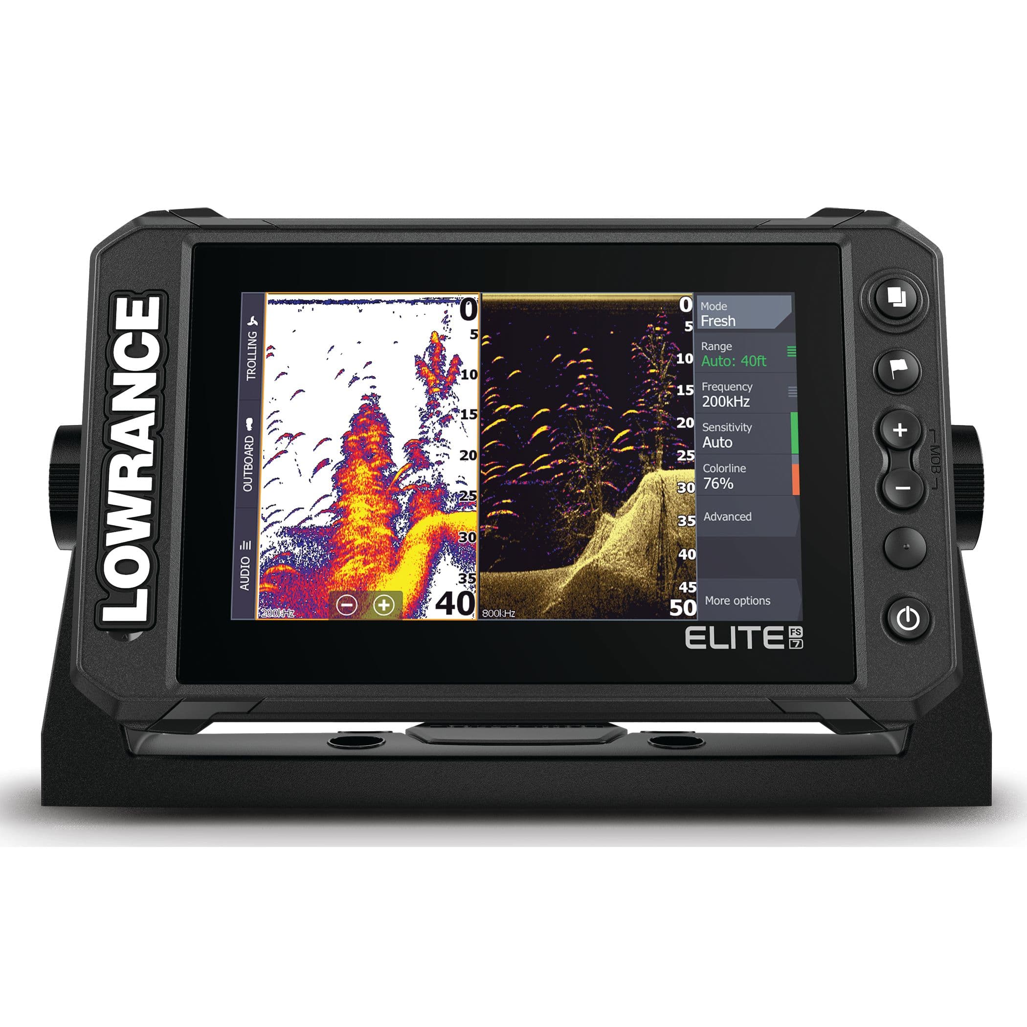 Elite FS 7 Fishfinder/Chartplotter - No Transducer