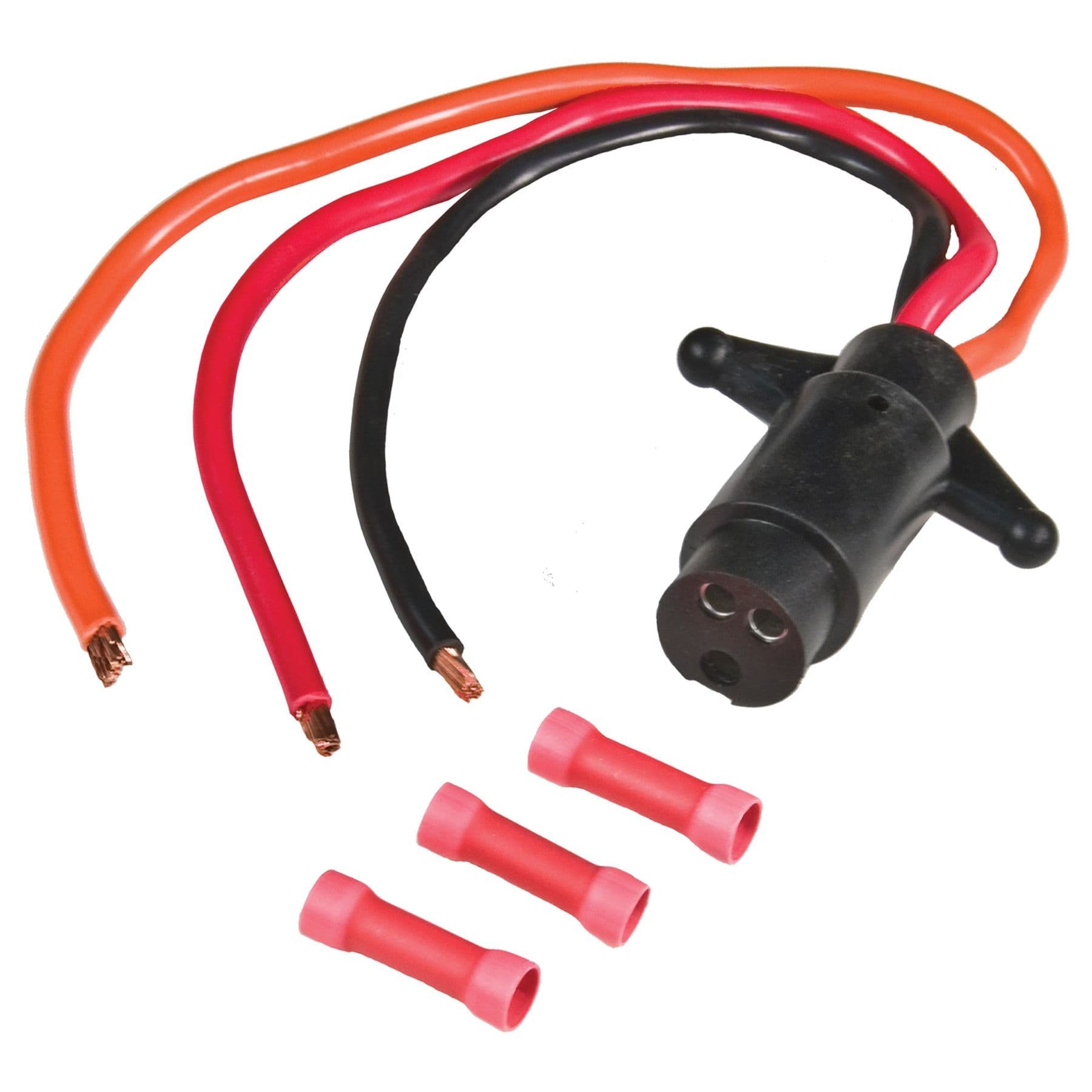 24 Volt, 3 Wire Female Motor Side Trolling Motor Socket