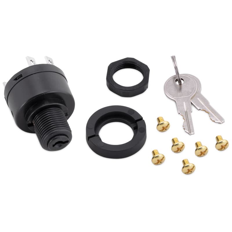 3-Position Ignition Switch (Off-Run-Start)