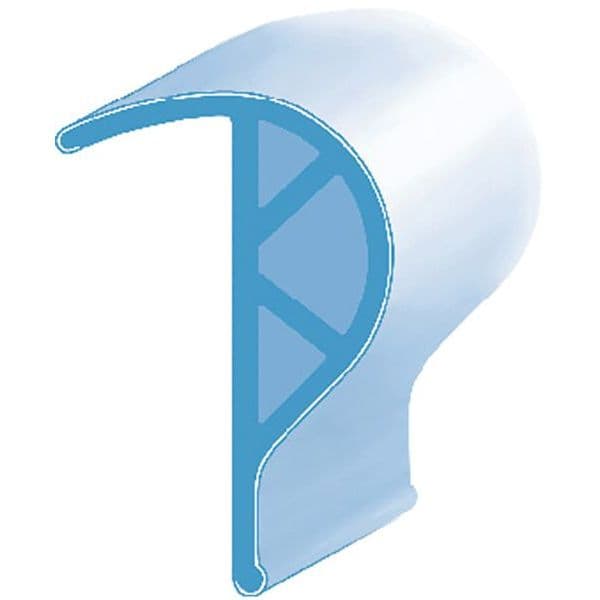 “P” Shaped Dock Bumper - Large (White)