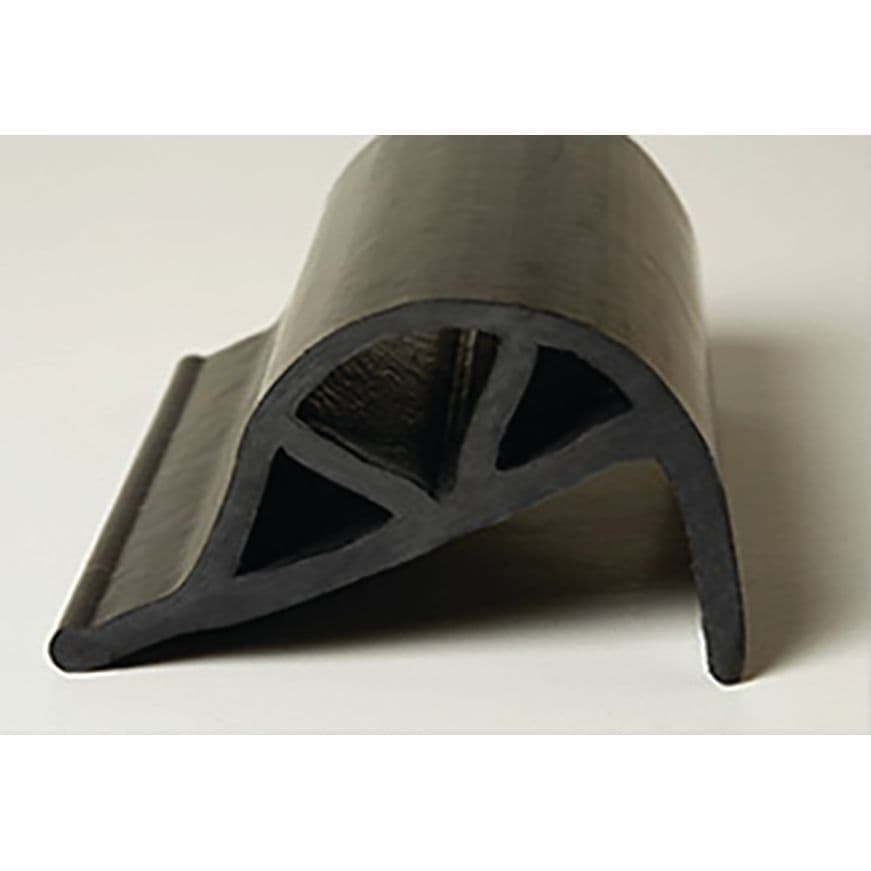 “P” Shaped Dock Bumper - Small (Black)
