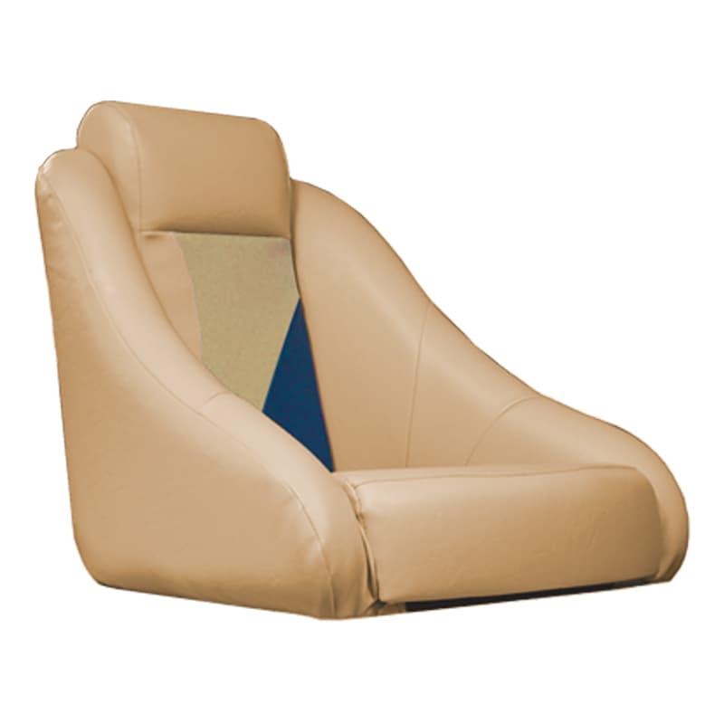 Designer Series Captain’s Chair (Tan with Sand/Blue Accents)