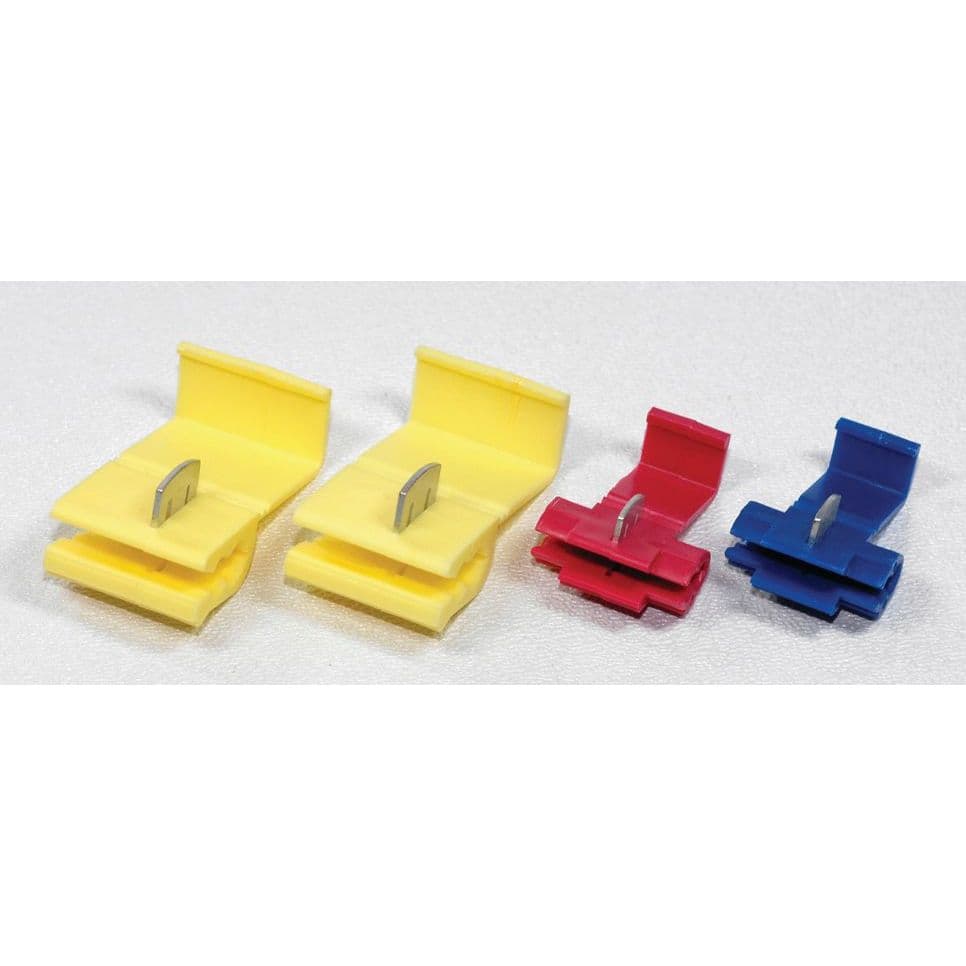 Vinyl Insulated Quick Splices (22-16 AWG, Red)