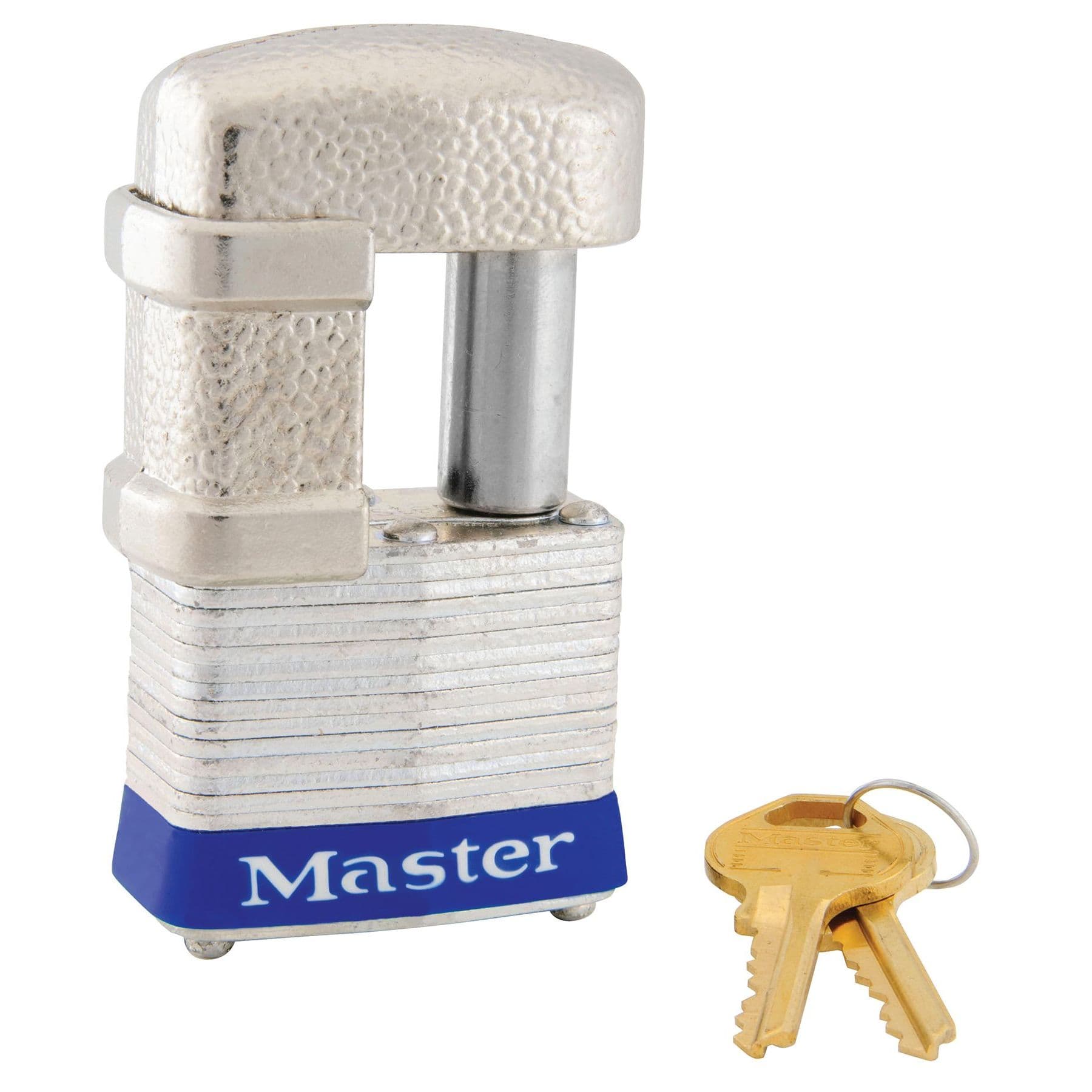Tumbler Padlock with Shrouded Shackle
