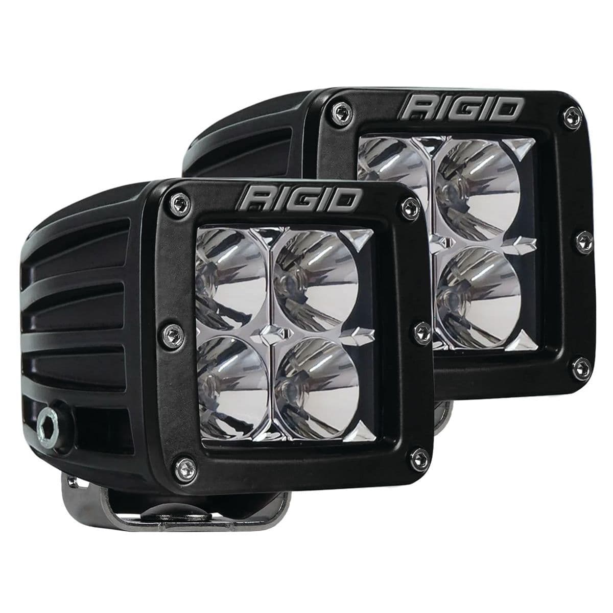 D-Series Pro L.E.D. Spreader Light (Flood, Black, Surface, Sold Per Pair)