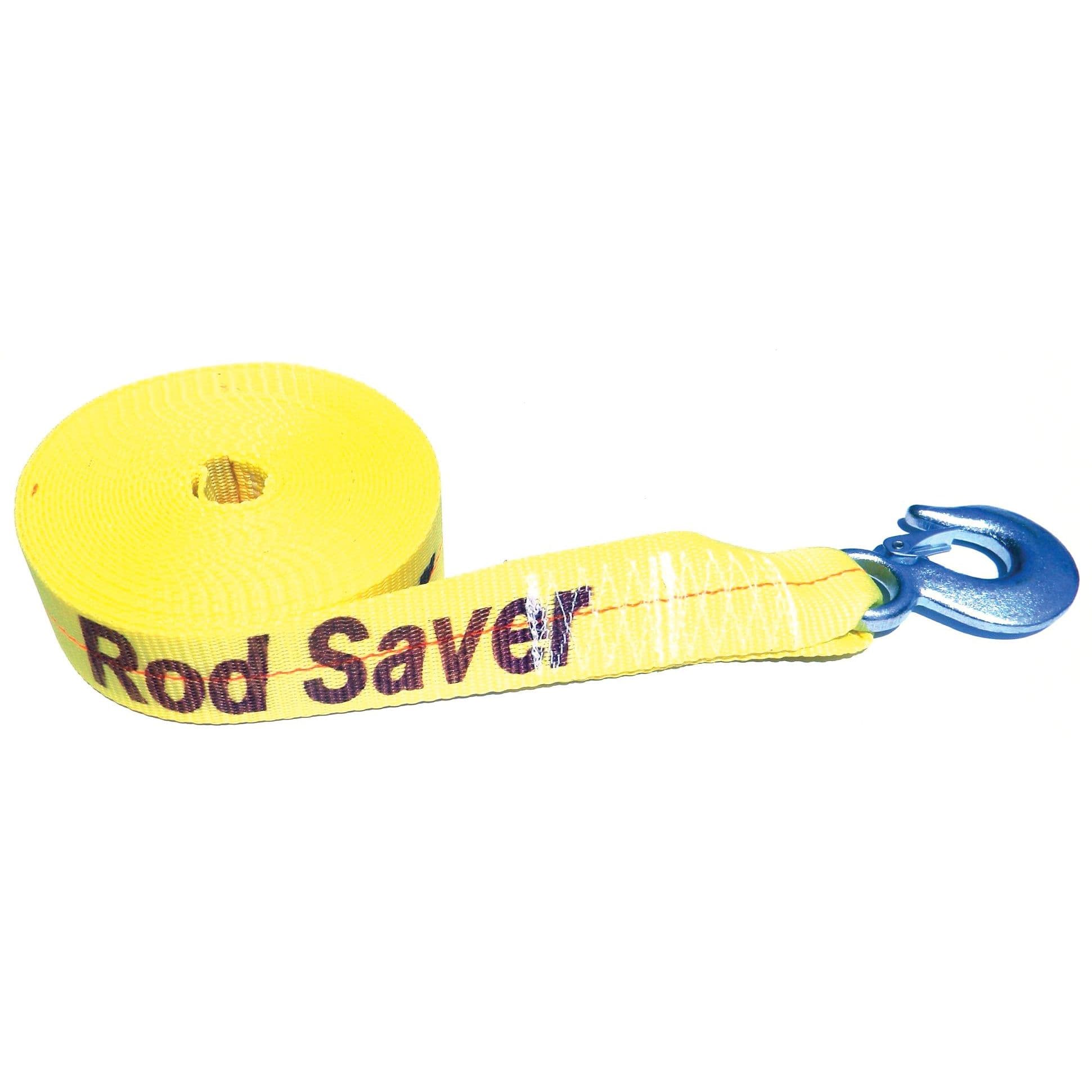 Heavy Duty Yellow Winch Strap