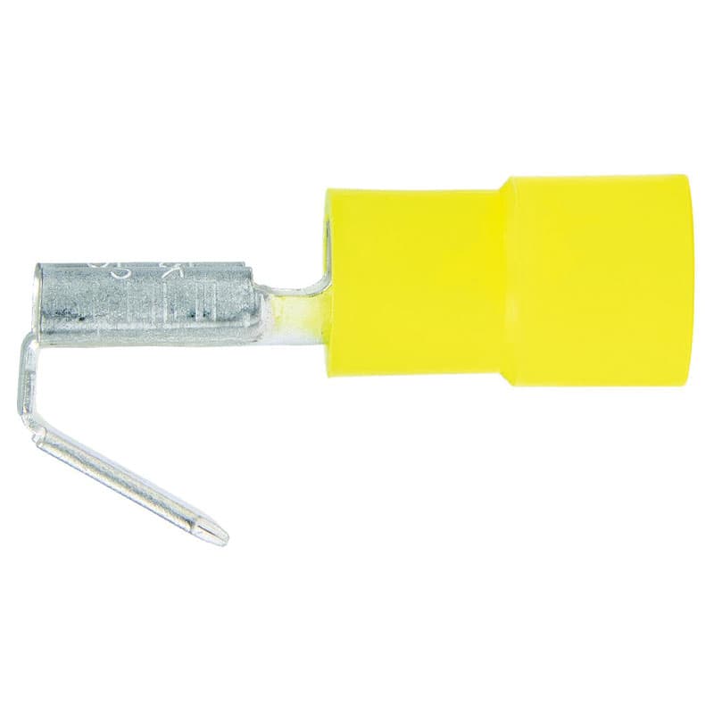 Nylon Multi-Stack Connector - AWG 12-10, Tab Size .250, Color Yellow