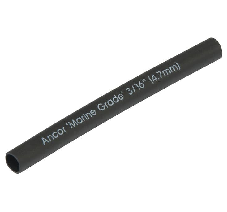 Adhesive Lined Heat Shrink Tubing (ALT) (Wire Range: 20-12 AWG, Length 3", Black)