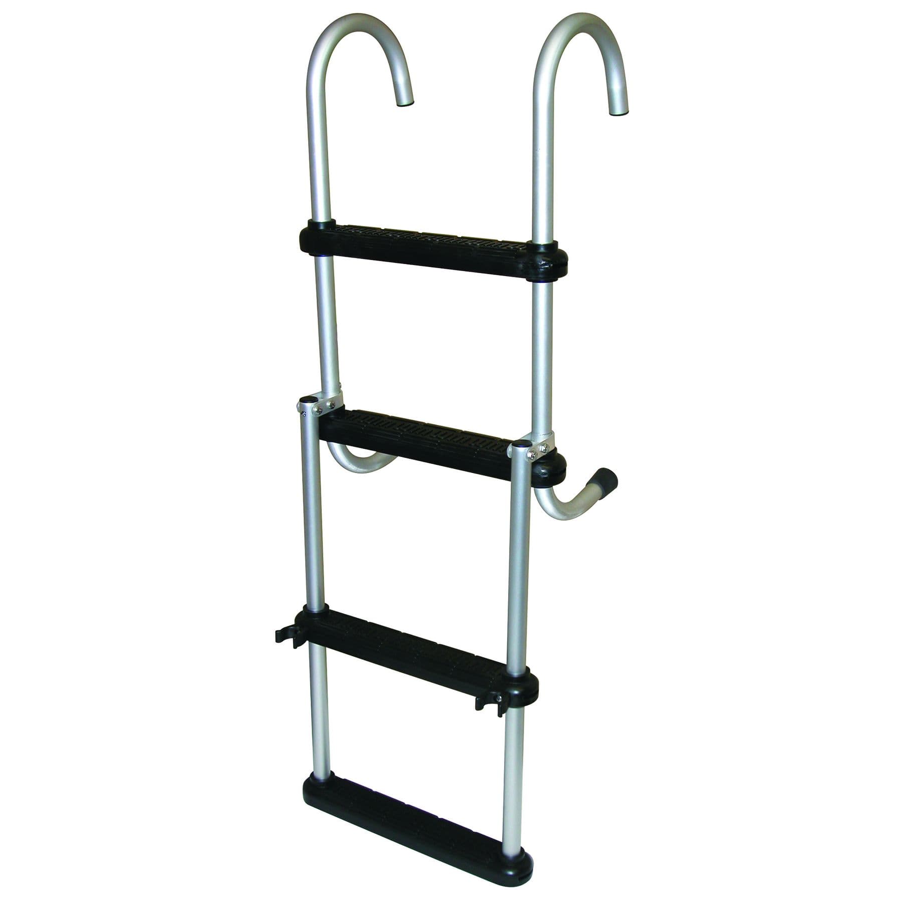 Aluminum Removable Folding Pontoon Ladder (4-Step)
