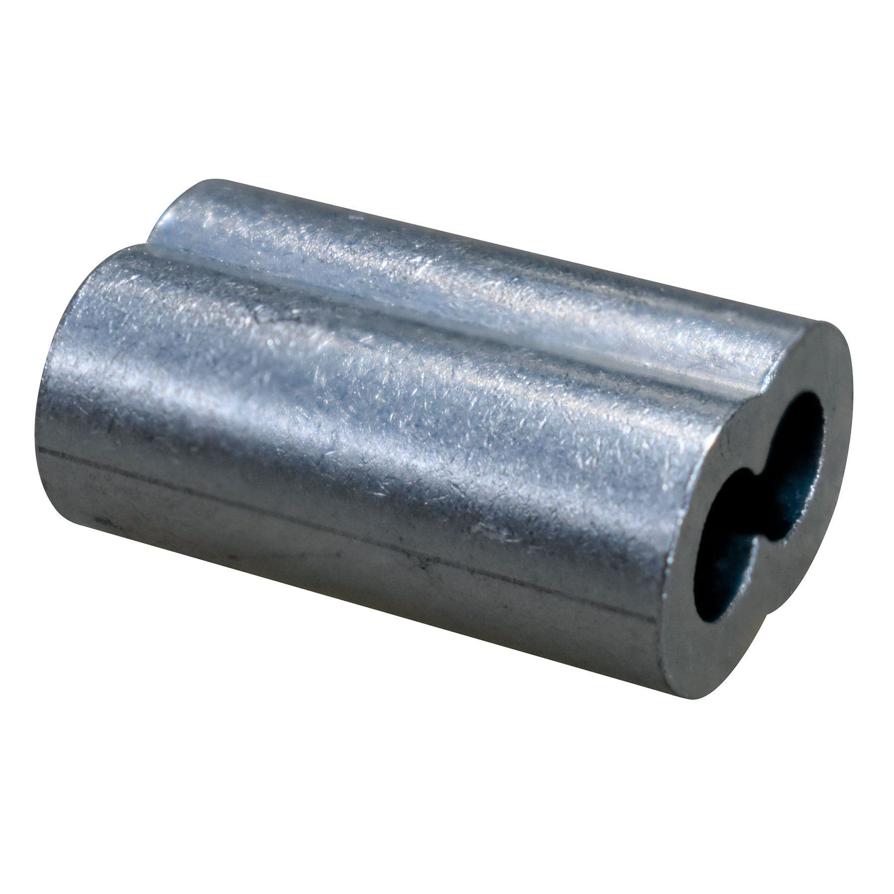 Aluminum Duplex Oval Sleeve (3/16”)