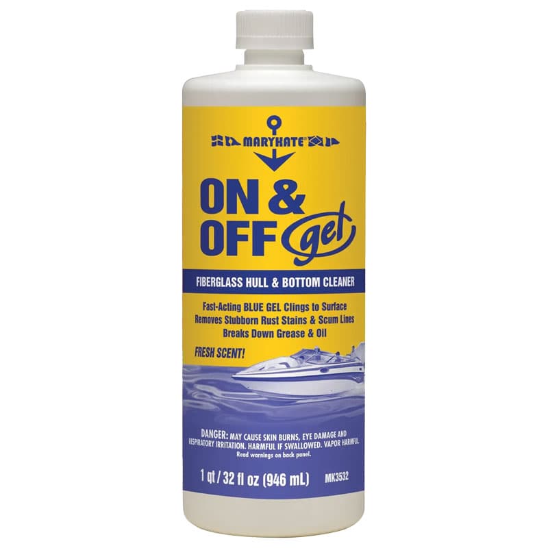 On & Off Gel Hull and Bottom Cleaner (Quart)