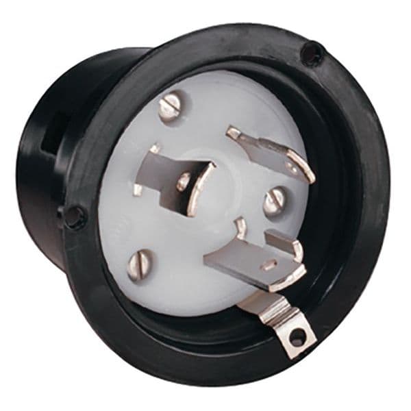 Stainless Steel Power Inlet - Interior