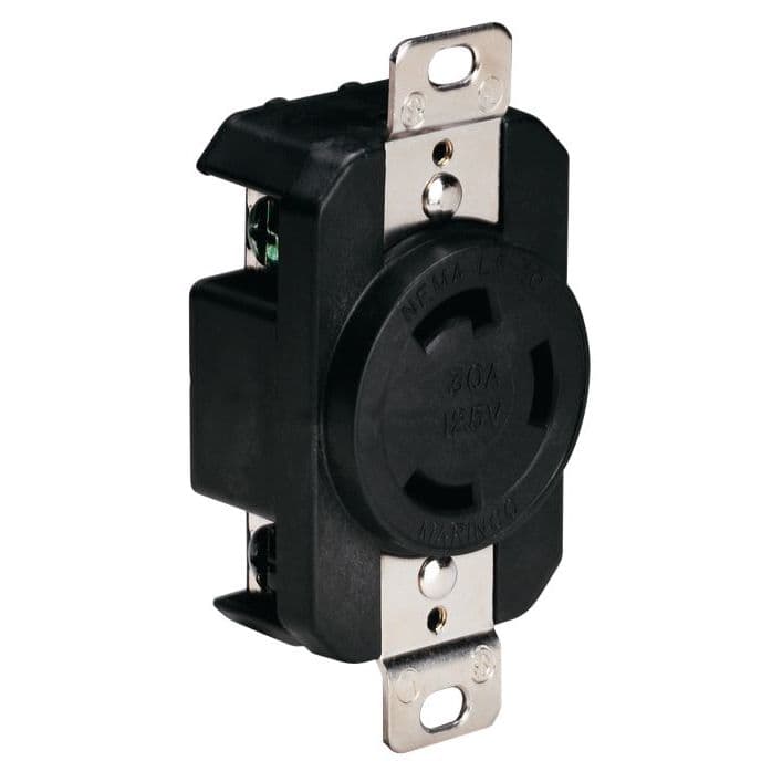 Locking Receptacles (Black)