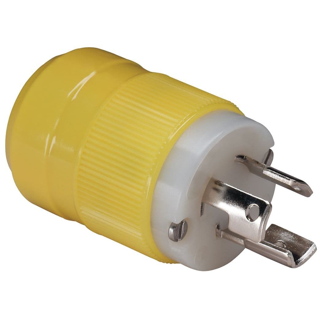 Male Locking Plug (15A, 125V)