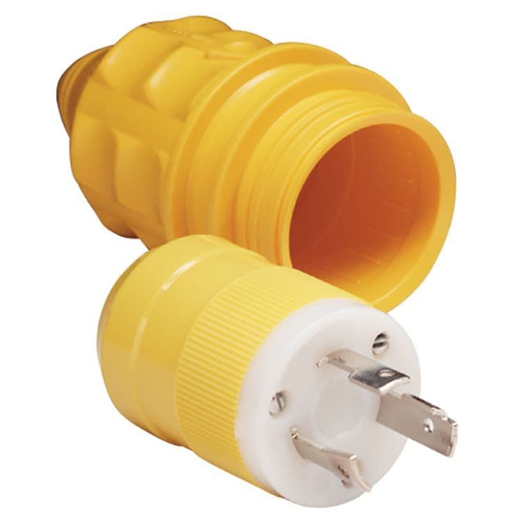 Male Locking Plug with Cover