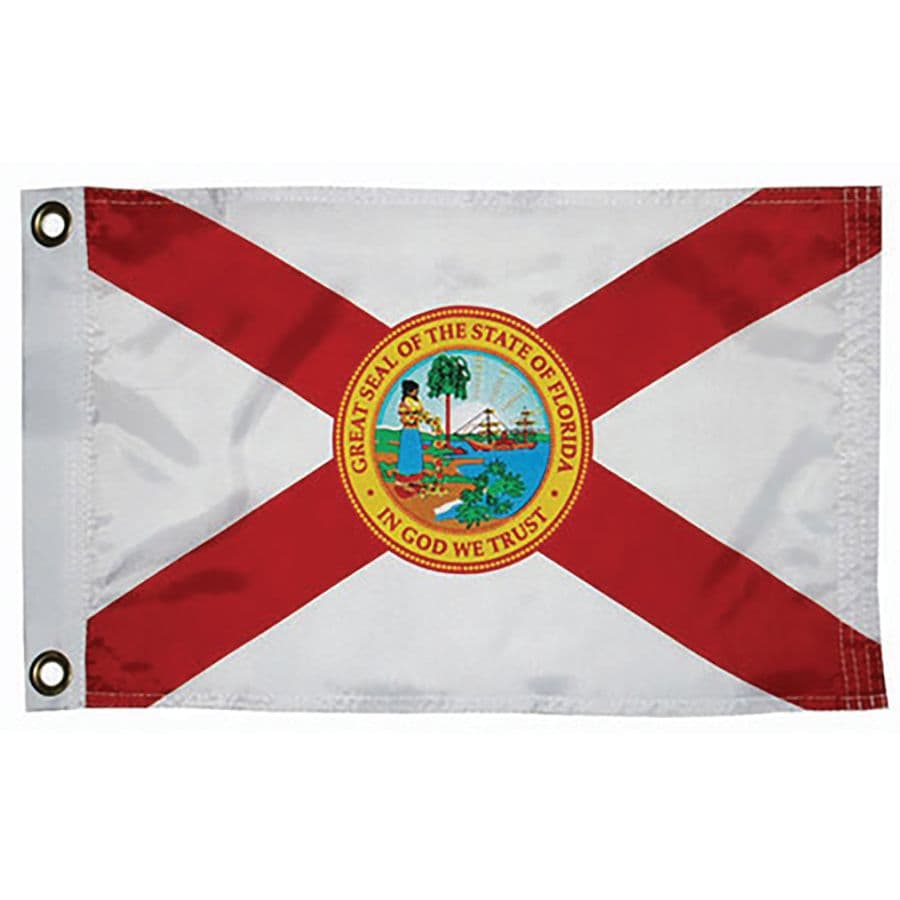 Nylon Florida State Flag (12” x 18”)