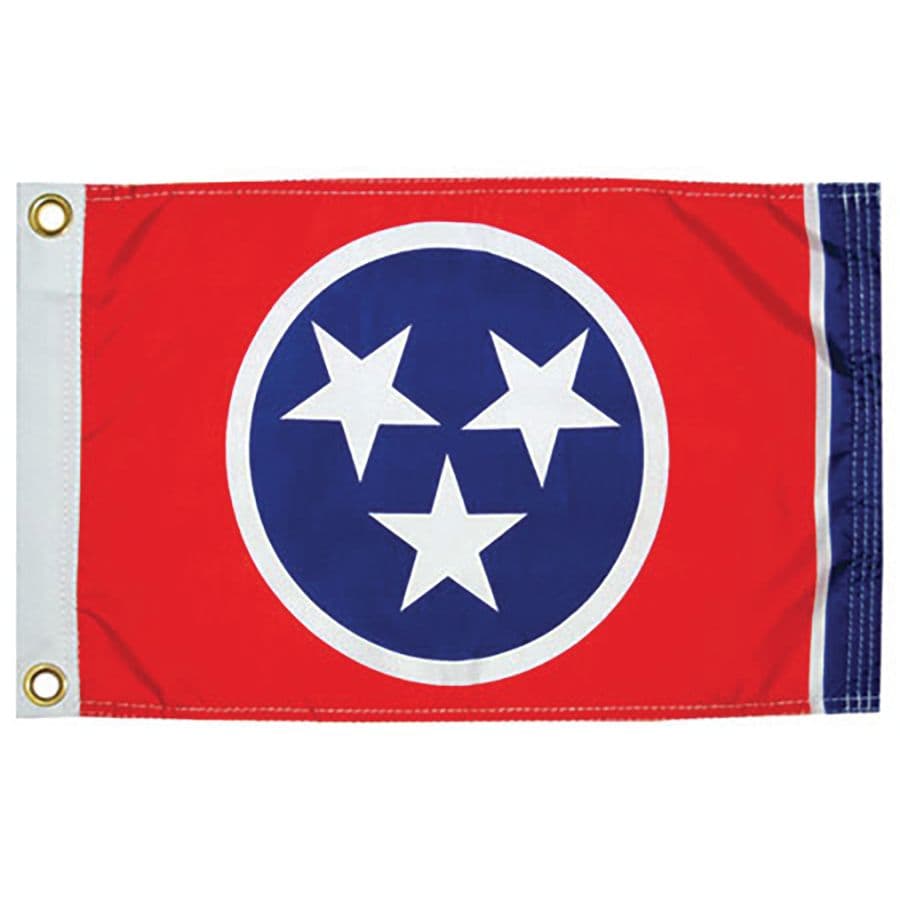 Nylon Tennessee State Flag (12” x 18”)