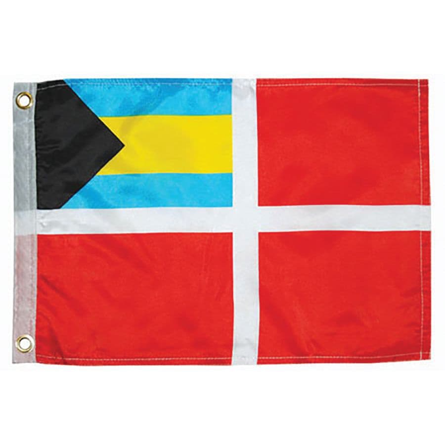 Nylon Design Flag (Bahamas, 12” x 18”)