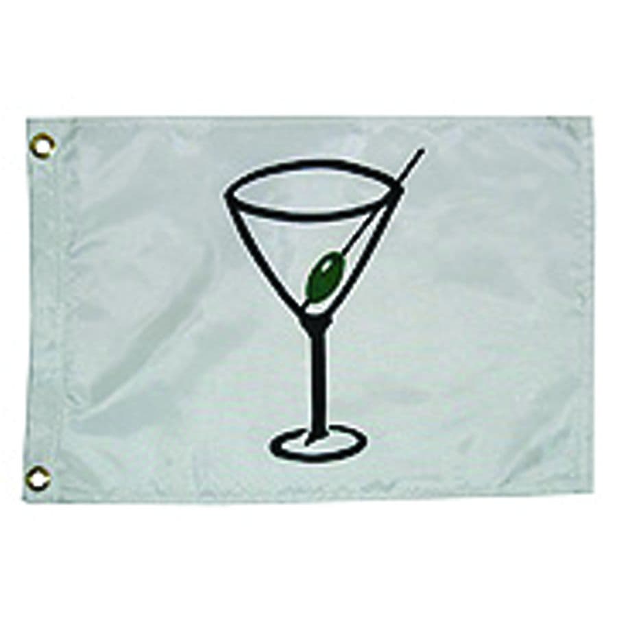 Nylon Design Flag (Cocktail, 12” x 18”)