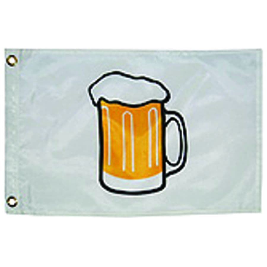 Nylon Design Flag (Beer Aboard, 12” x 18”)