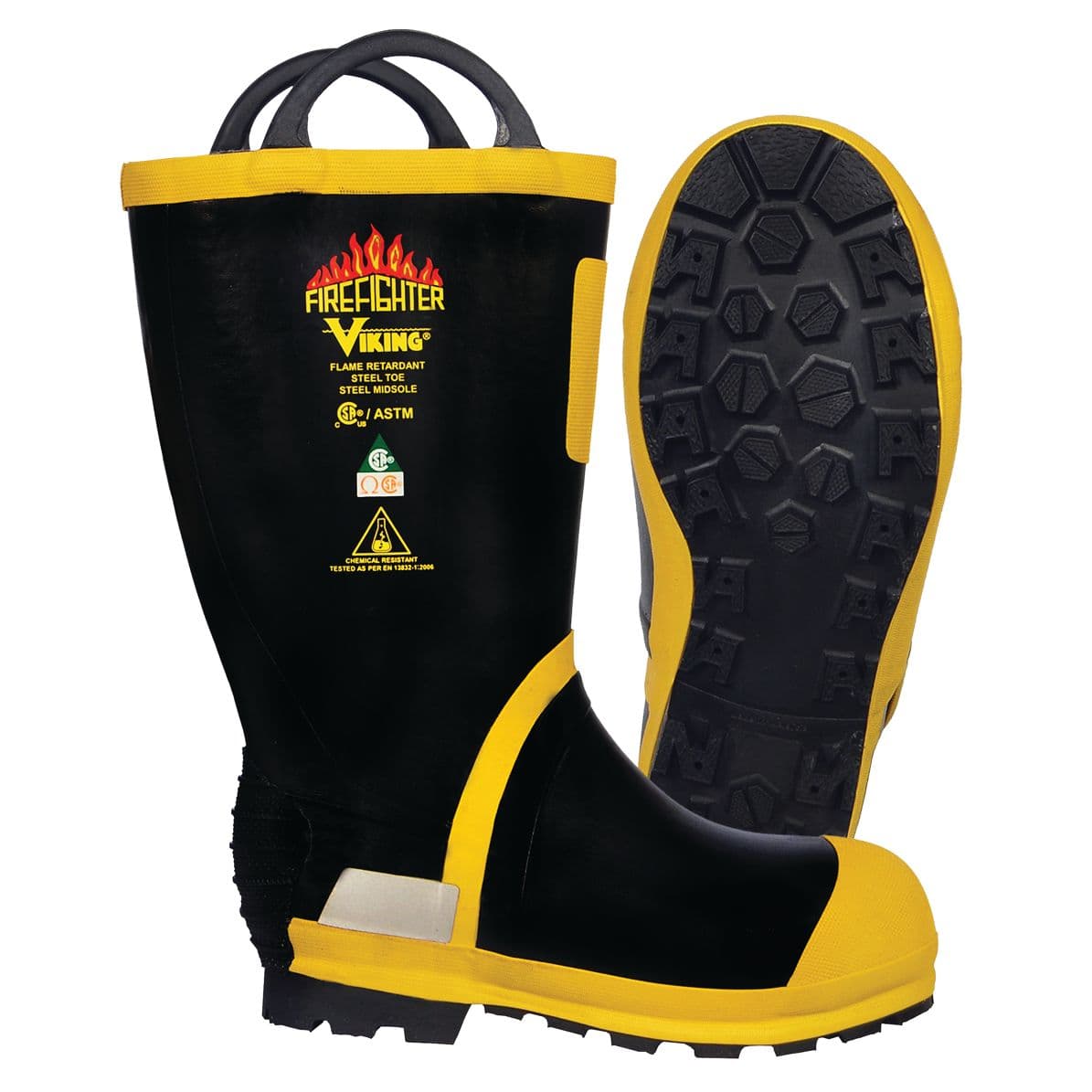 Firefighter Felt Lined Boots (13M)
