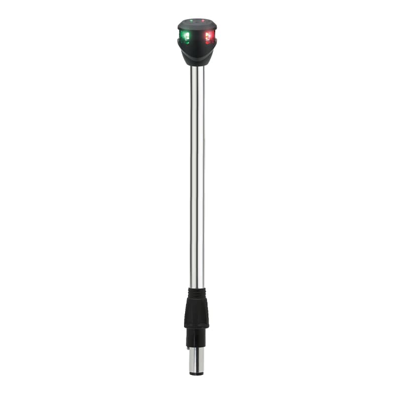 LightArmor™ L.E.D. Bi-Color Stowaway Bow Light (14” L Straight Locking Collar Pole)