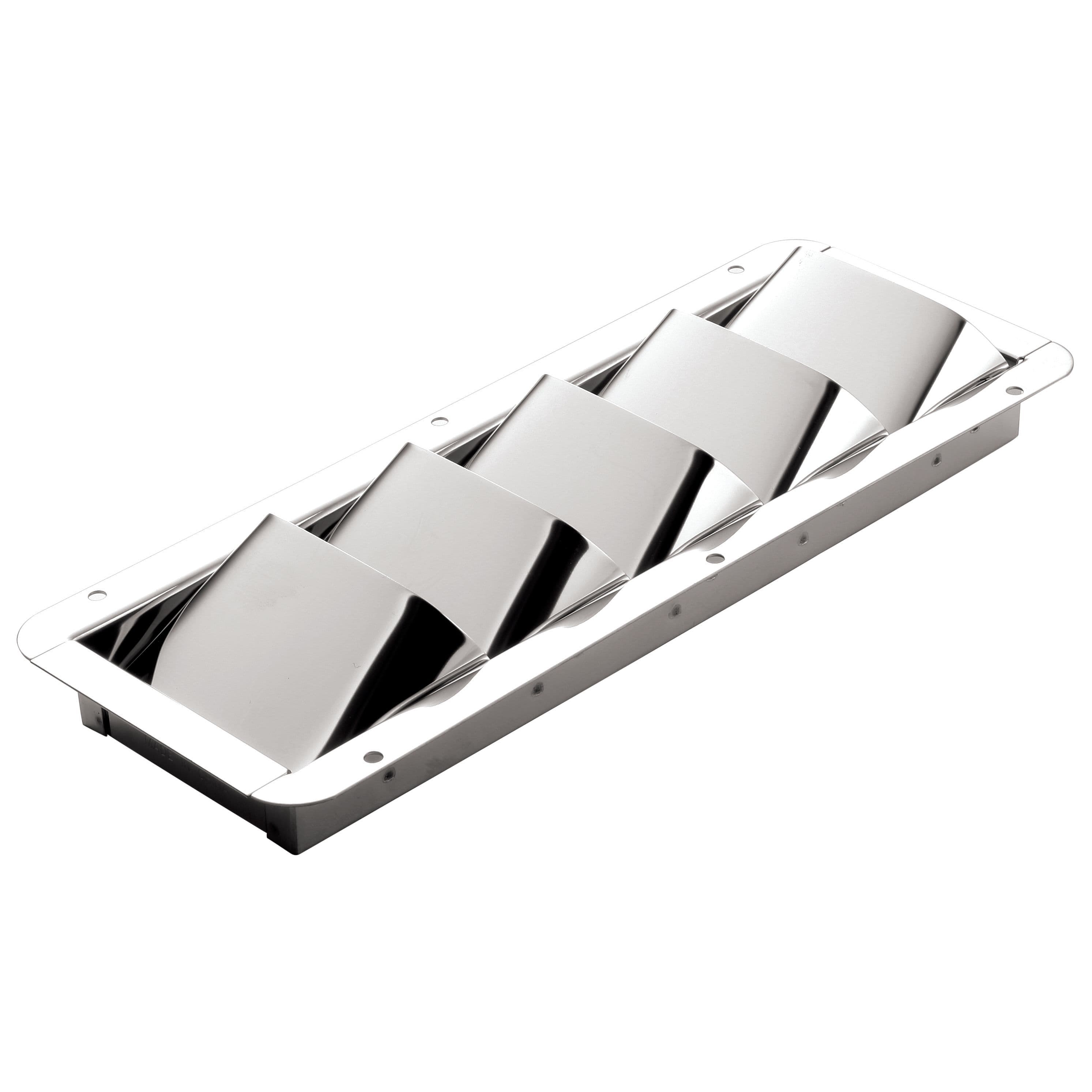 Stainless Steel 5 Louvered Vent (3-1/4” x 10-3/8”)