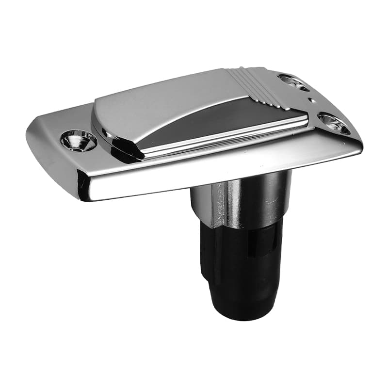 Rectangle Plug-In Base for 12° Angled Poles (2-Pin)