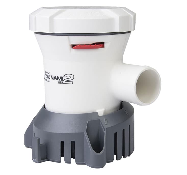 Tsunami Mk2 Series Non-Automatic Cartridge Bilge Pump (1,200 GPH)