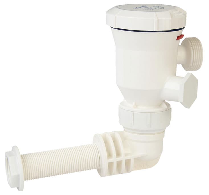 Tsunami Mk2 Series Aerator Pump - Thru-Hull (800 GPH)