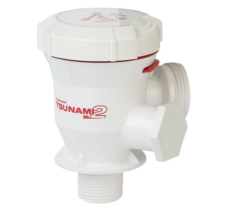Tsunami Mk2 Series Aerator Pump - Seacock (500 GPH)