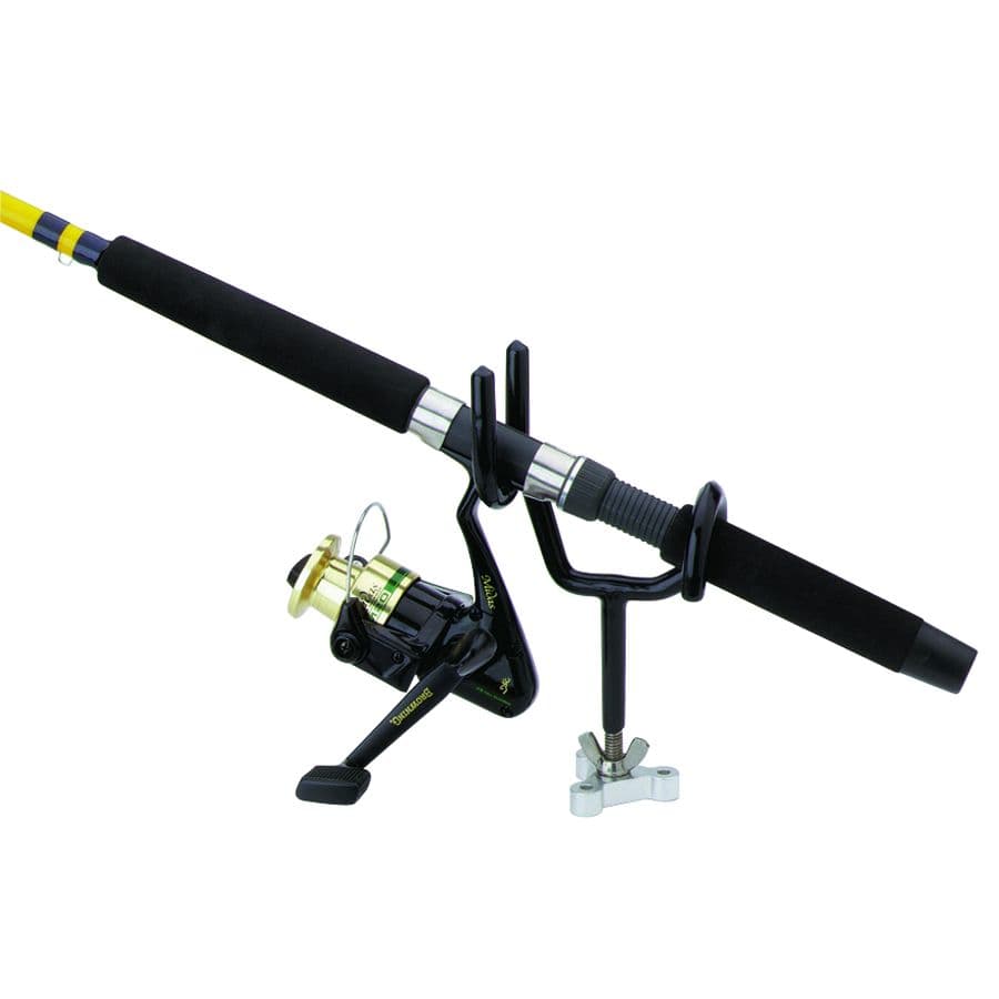 “Sure Grip” 25° Angle Steel Rod Holder for Drifting or Trolling (4” Stem)