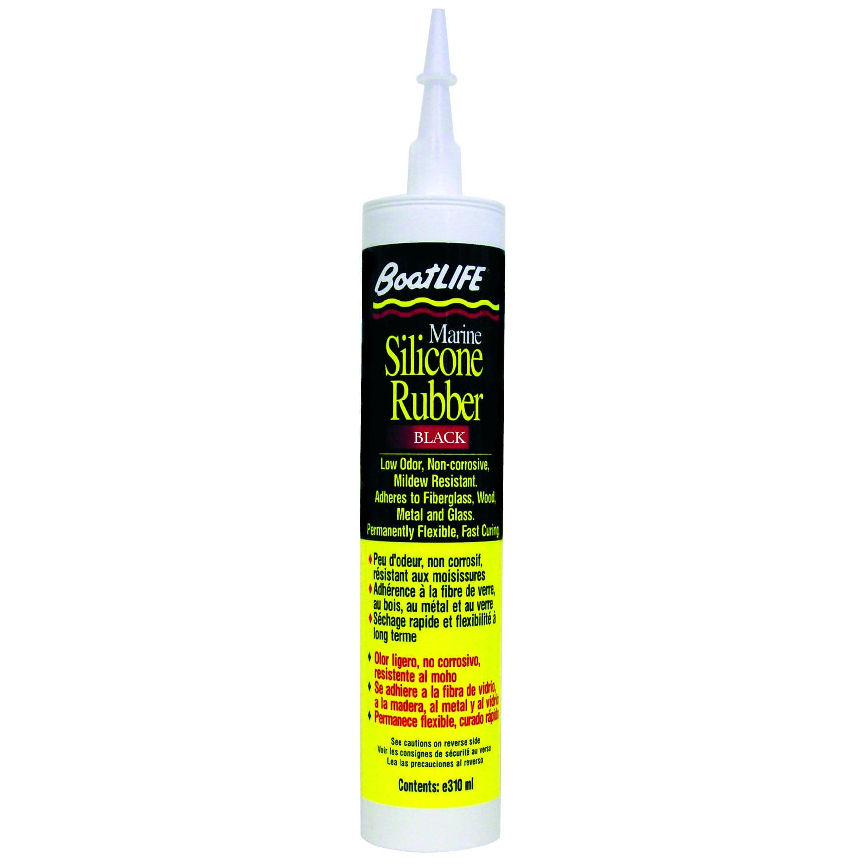 Silicone Rubber - Black (10.48 fl. oz. Cartridge)