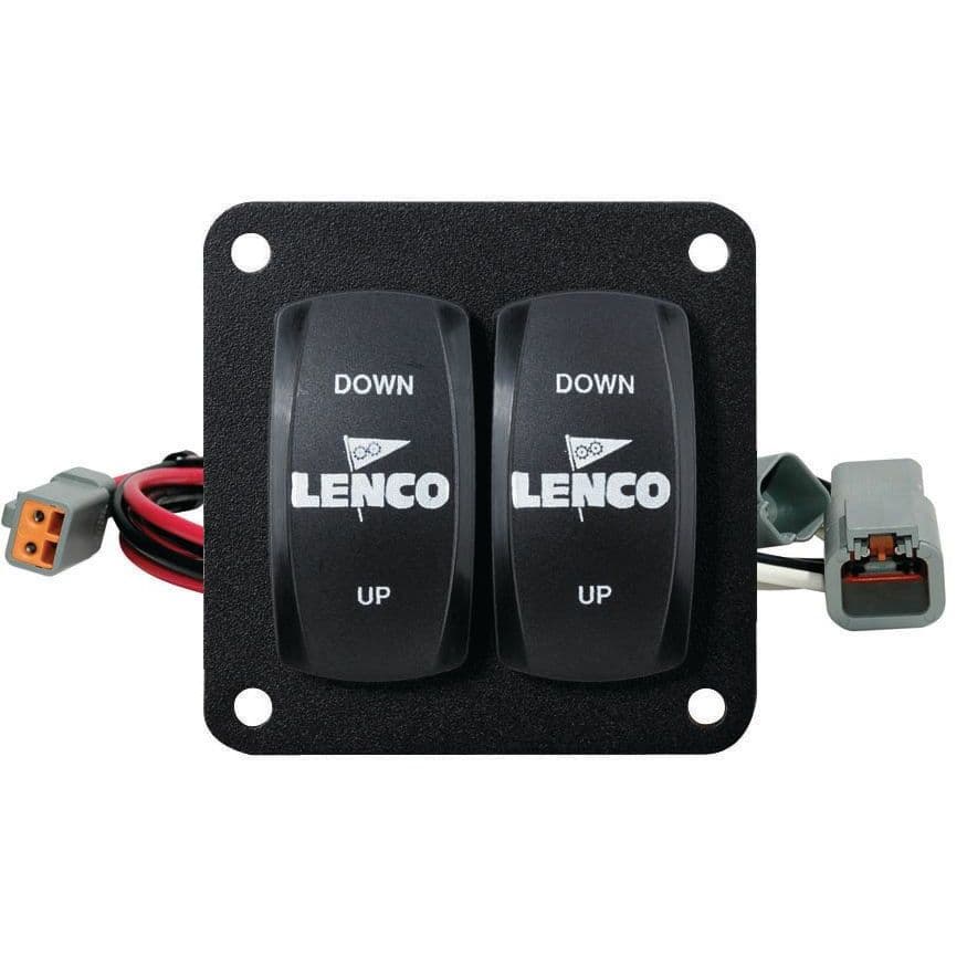 Complete Double Rocker Switch Kit for Single Actuator Systems
