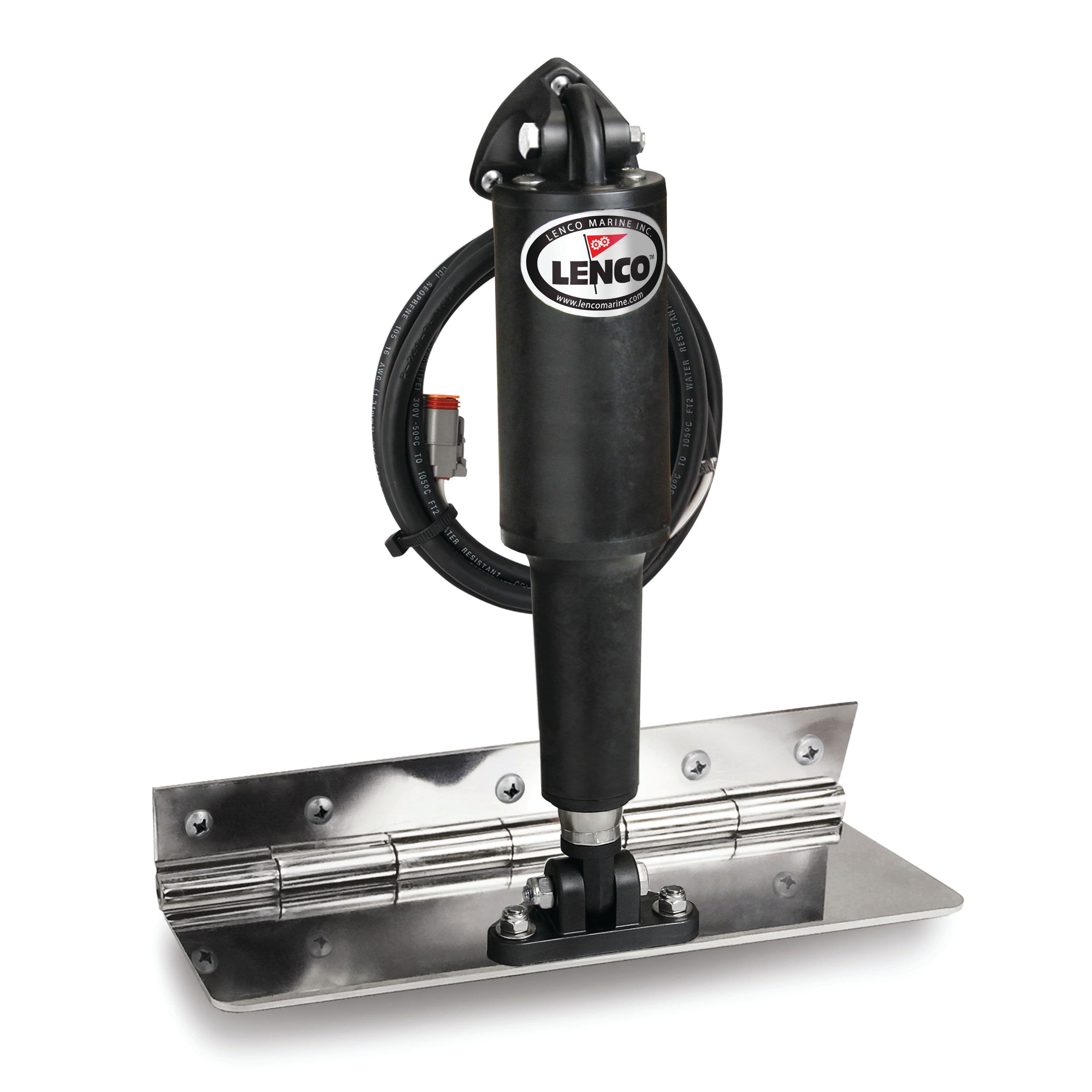 LS-Limited Space Trim Tab Kit - 12-volt - Electro-Polished Finish (4" X 12")