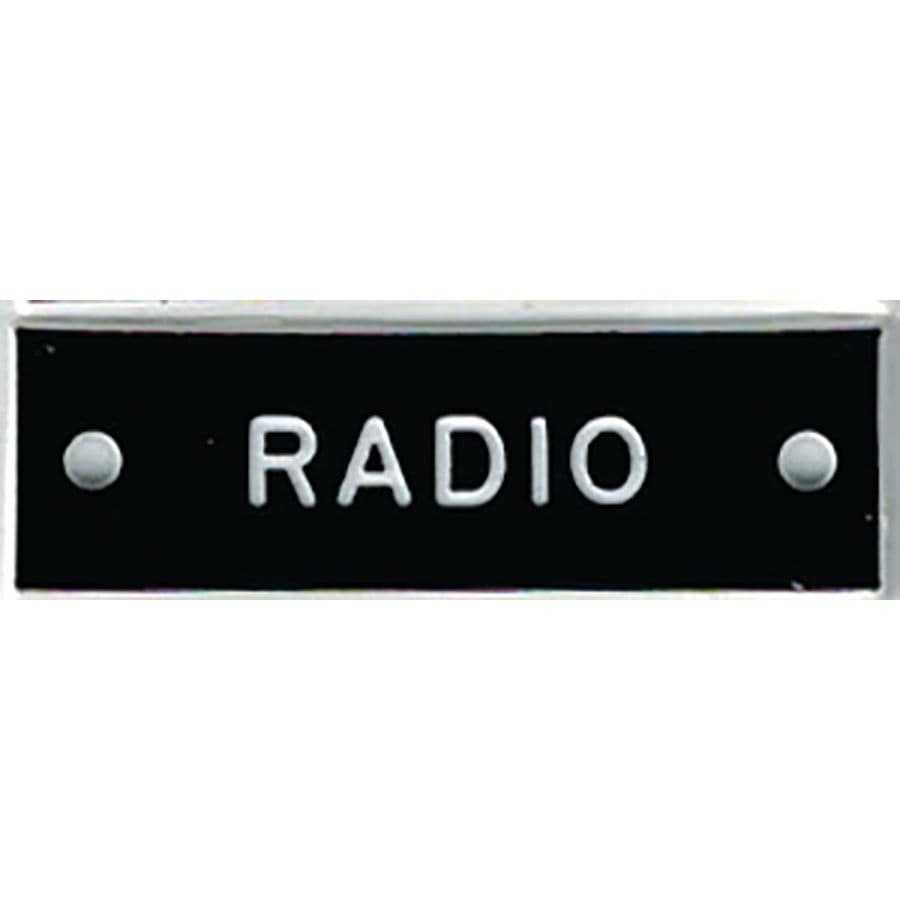 Identi-Plates™ Radio