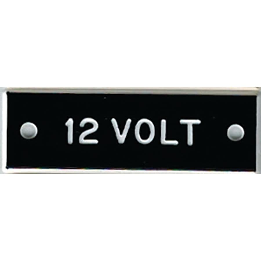 Identi-Plates™ 12 Volt