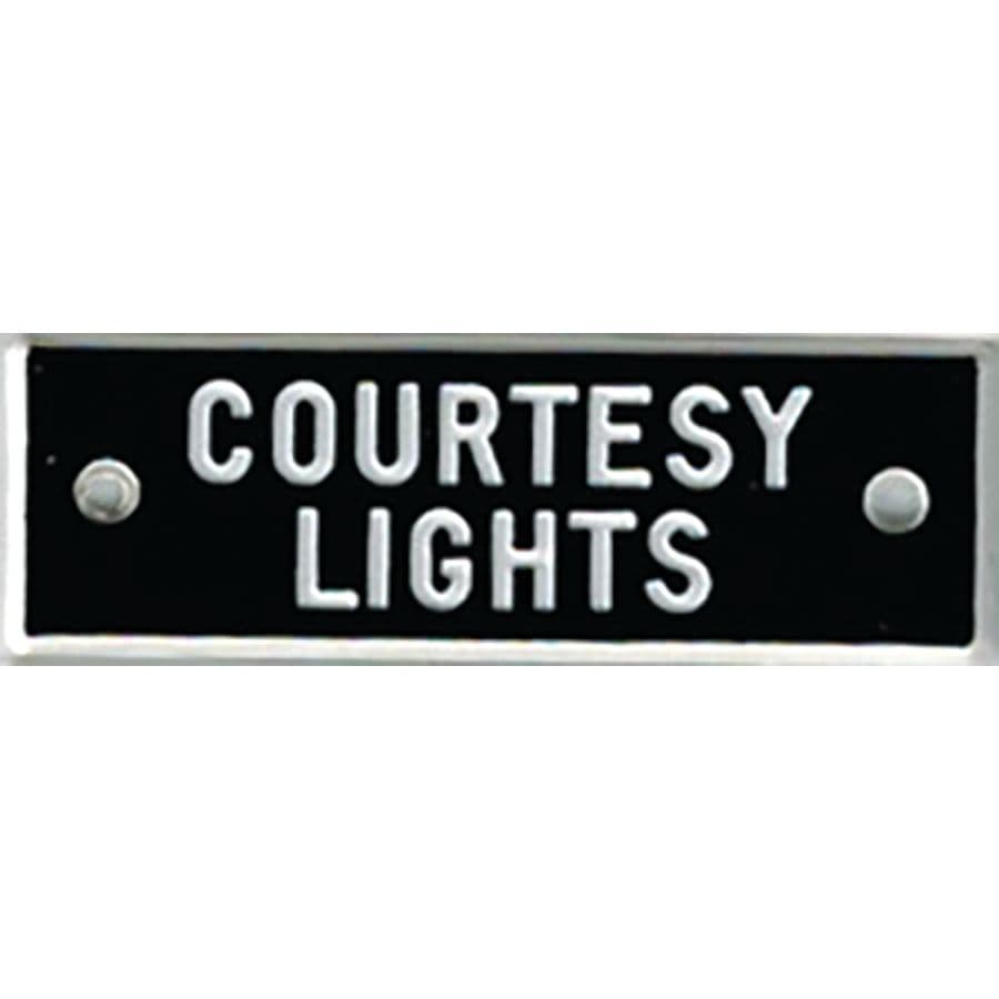 Identi-Plates™ Courtesy Lights